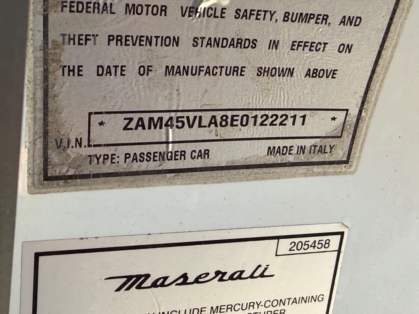 Used 2014 White Maserati Sport image 31