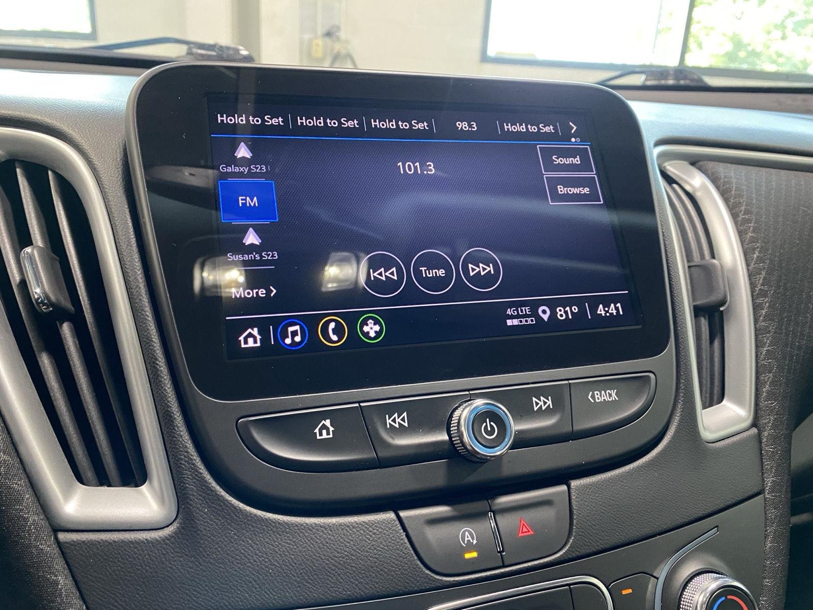 Used 2023 Riverside Blue Metallic Chevrolet RS image 24