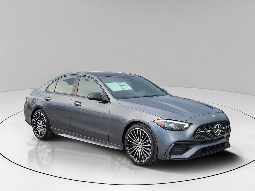 New 2026 Selenite Grey Metallic Mercedes-Benz C 300 image 1