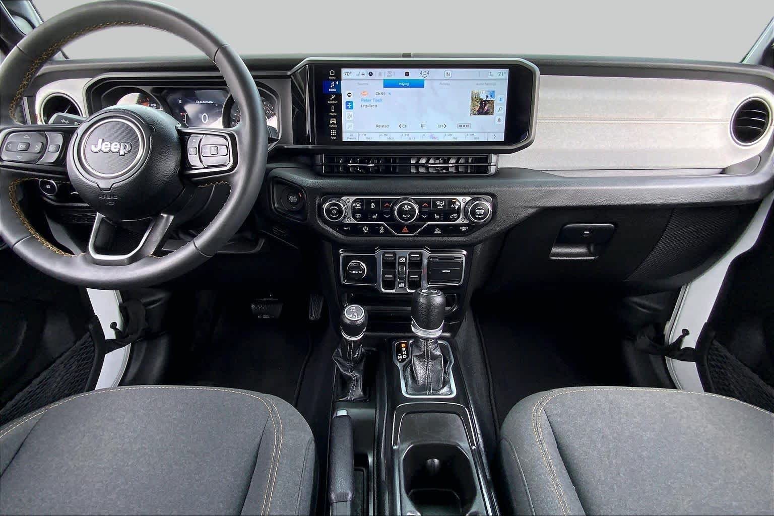 Used 2024 Bright White Clearcoat Jeep Sport S image 21