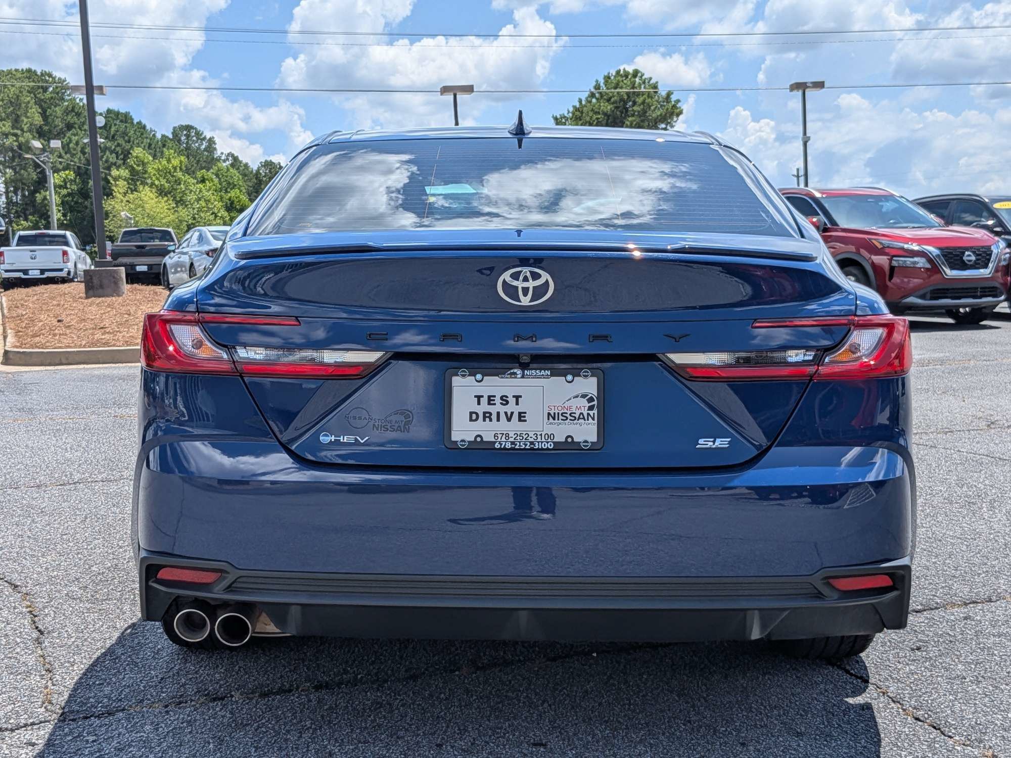 Used 2025 Blue Toyota SE image 4