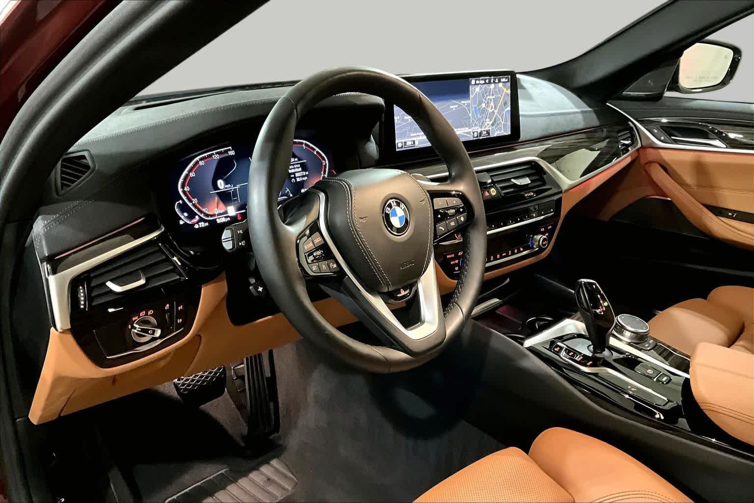 Used 2023 Aventurin Red Metallic BMW 530i xDrive image 34