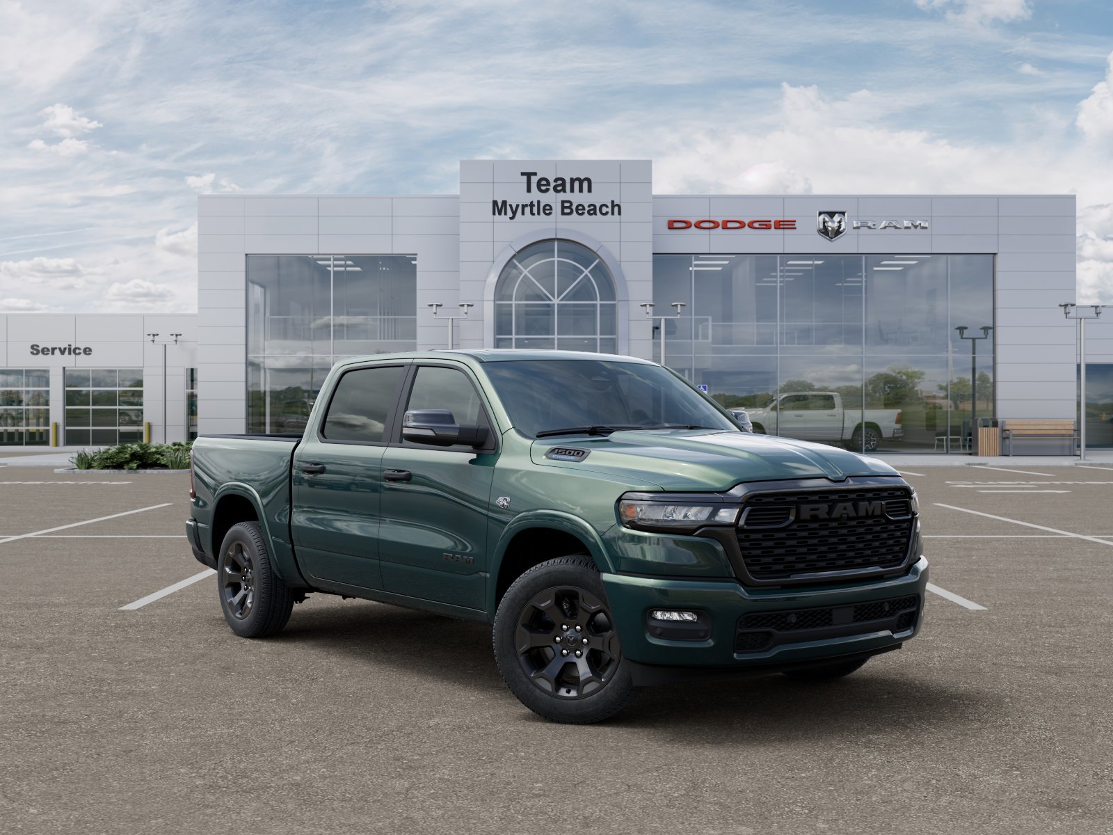 New 2026 Serrano Green Metallic RAM Big Horn/Lone Star image 27