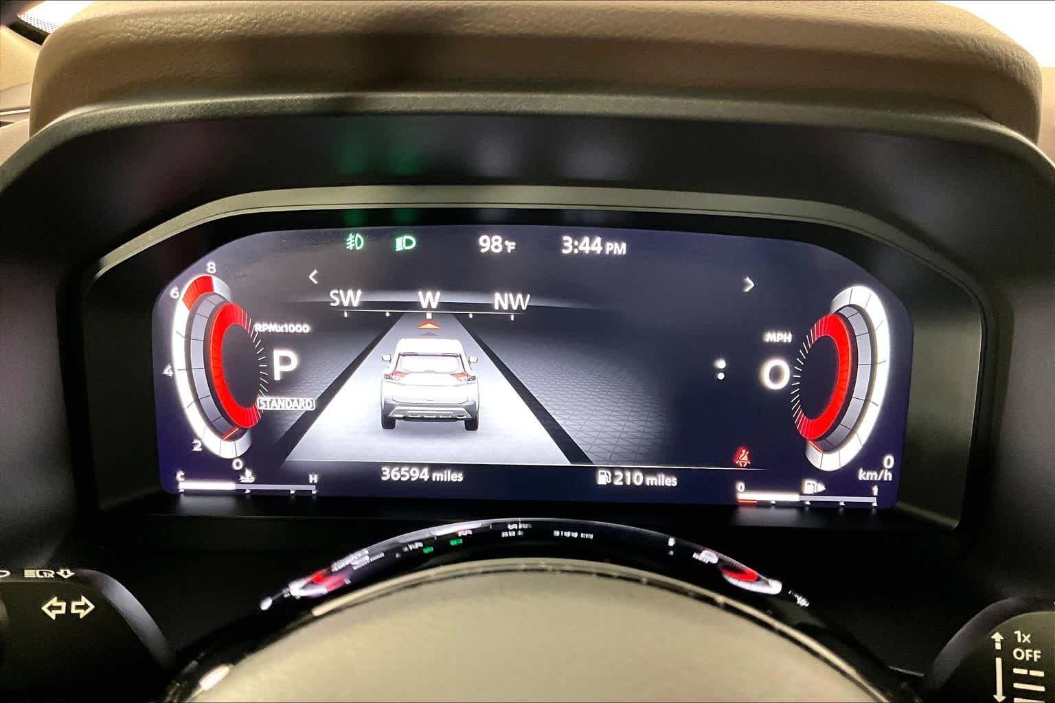 Used 2021 Boulder Gray Pearl/Super Black Nissan Platinum image 24