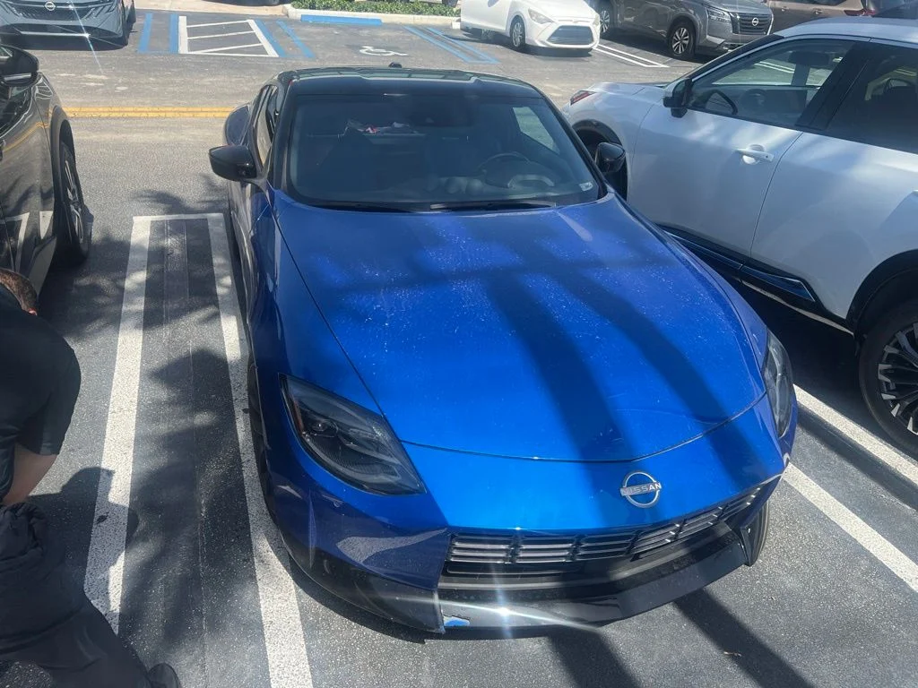 Used 2024 Blue Nissan Performance image 2