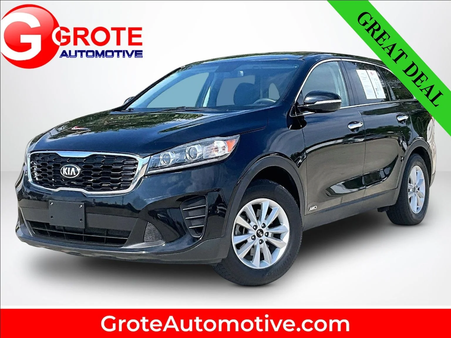 Used 2020 Black Kia LX image 1