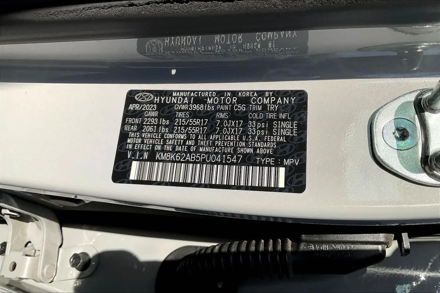 Used 2023 Cyber Silver Hyundai SEL image 64