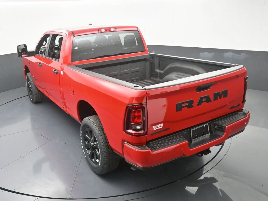 New 2026 Flame Red Clear-Coat Exterior Paint RAM Big Horn image 43
