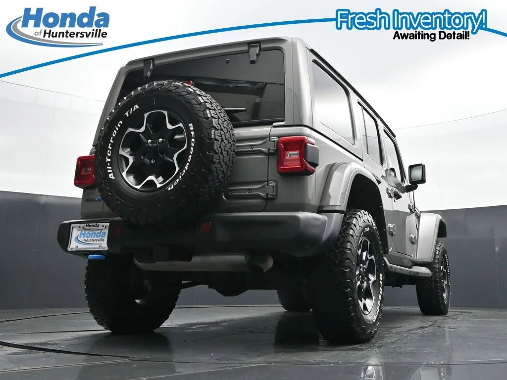 Used 2022 Gray Clearcoat Jeep Unlimited Rubicon 4xe image 38