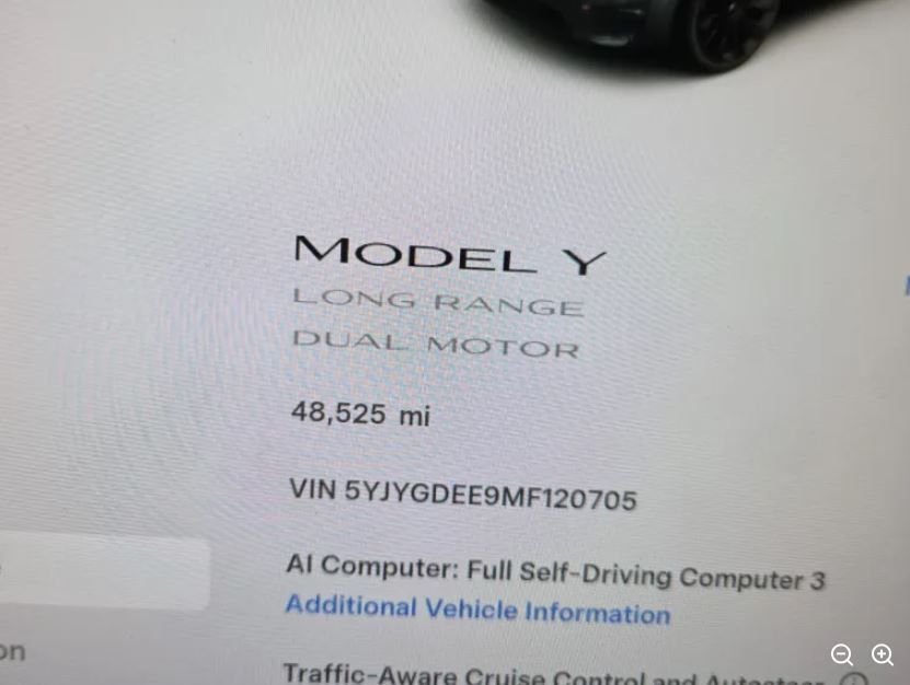 Used 2021 Gray Tesla Long Range image 6