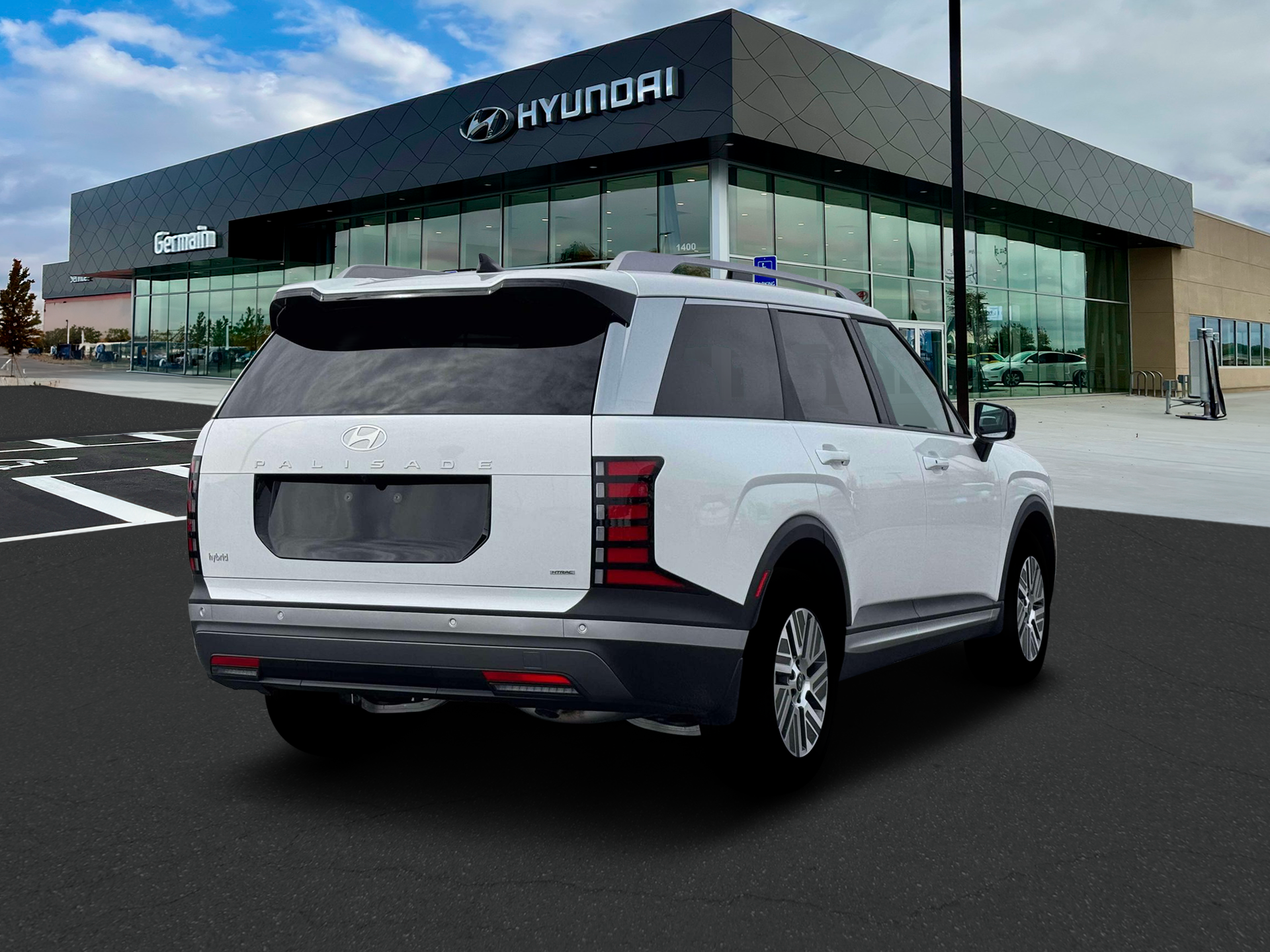 New 2026 Creamy White Pearl Hyundai SEL 7P image 7