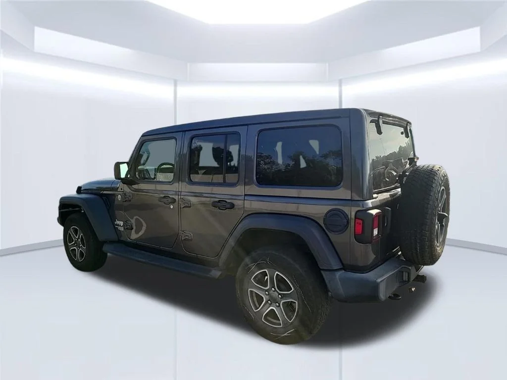 Used 2020 Gray Jeep Unlimited Sport S image 8