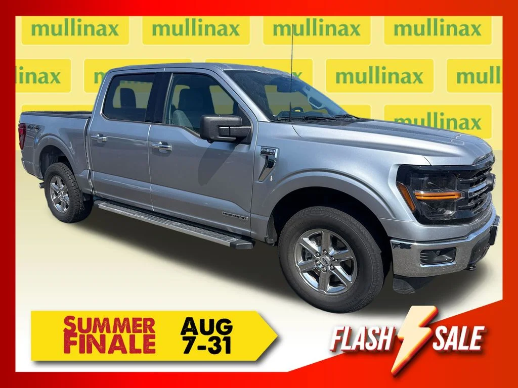 Certified Used 2024 Silver Ford XLT image 1