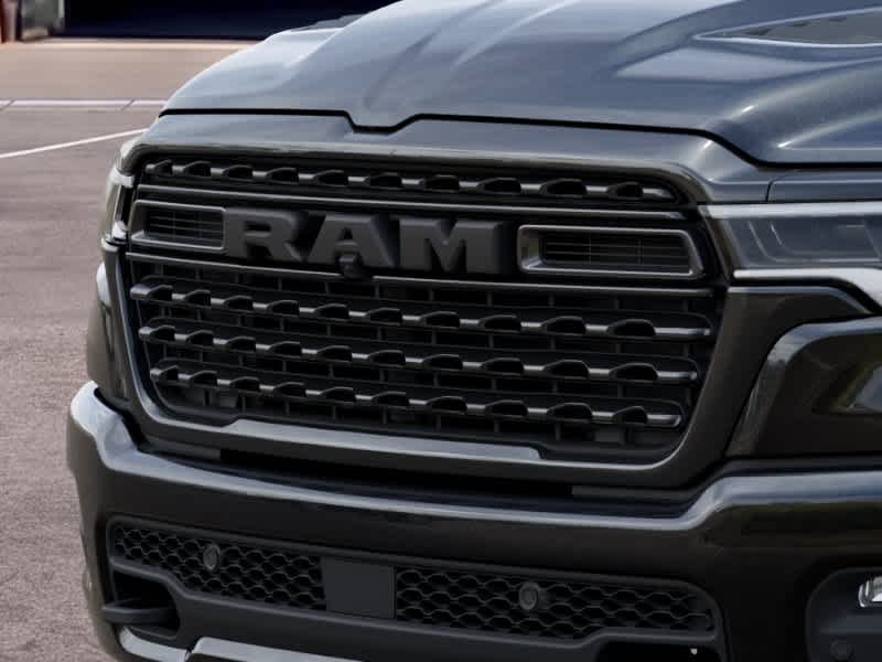 New 2027 Diamond Black Crystal Pearlcoat Ram Limited image 11
