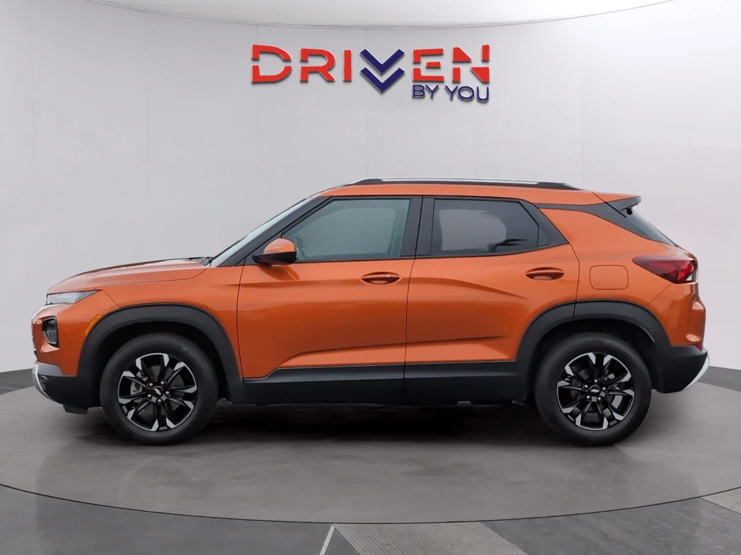Used 2023 Vivid Orange Metallic Chevrolet LT image 2