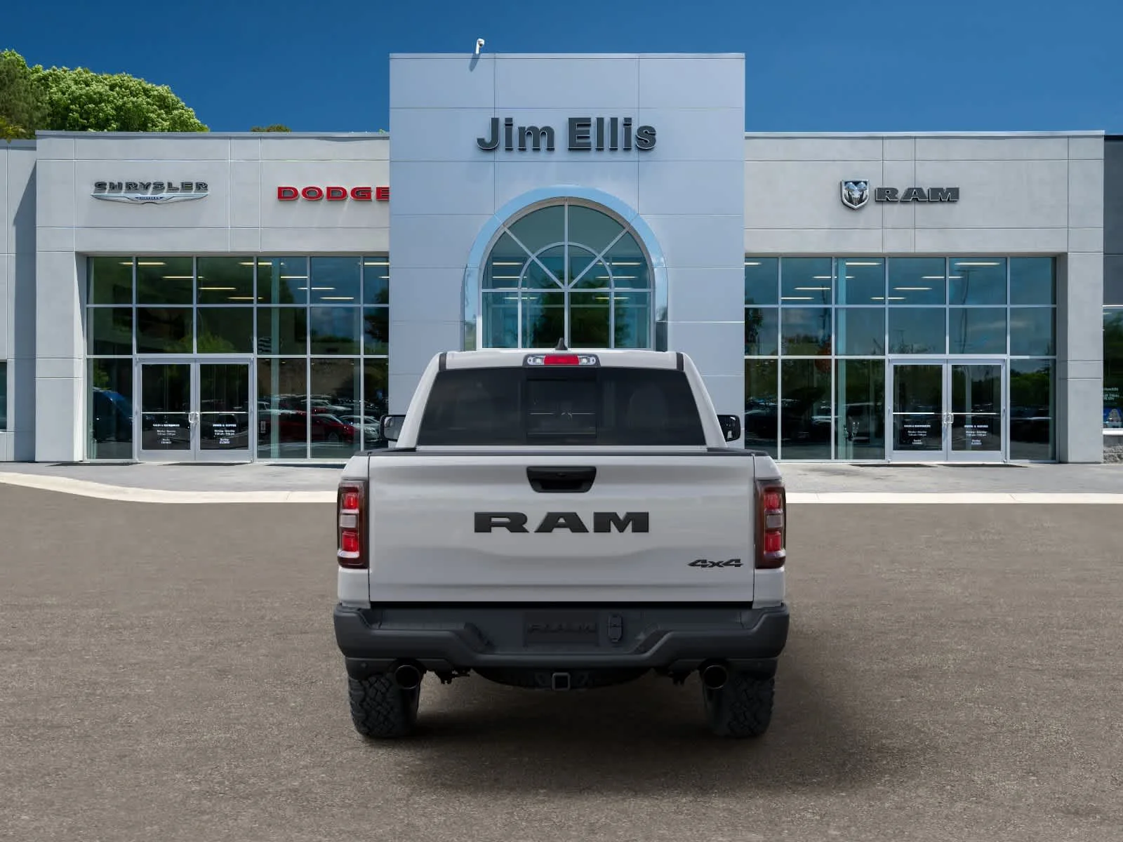 New 2026 Bright White Clear-Coat Exterior Paint RAM Warlock image 7