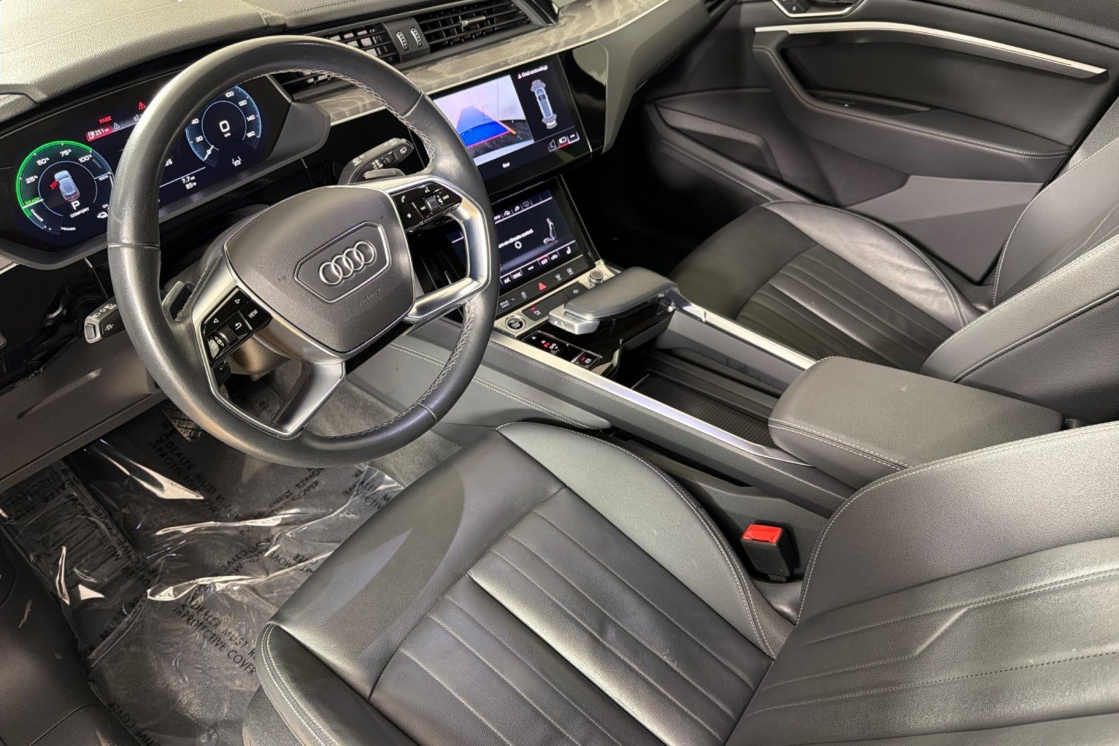 Used 2024 Glacier White Metallic Audi Premium quattro image 9