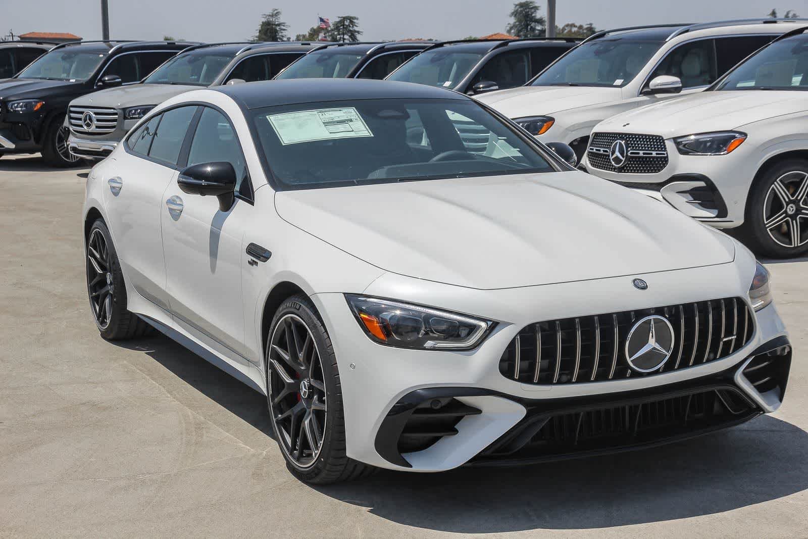 New 2026 MANUFAKTUR Moonlight White Metallic Mercedes-Benz AMG® GT 53 image 3