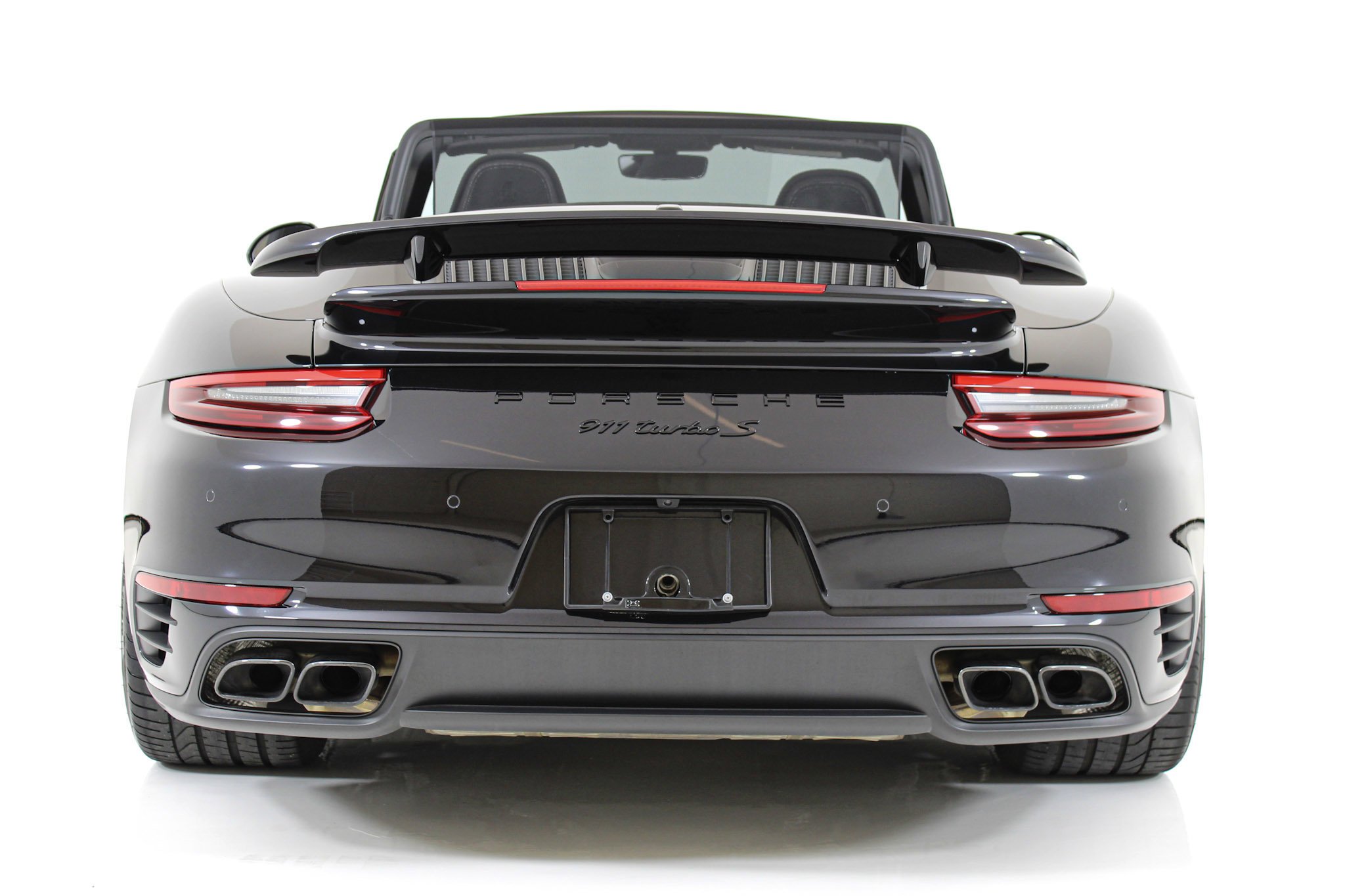 Used 2019 Black Porsche Turbo S Cabriolet image 8