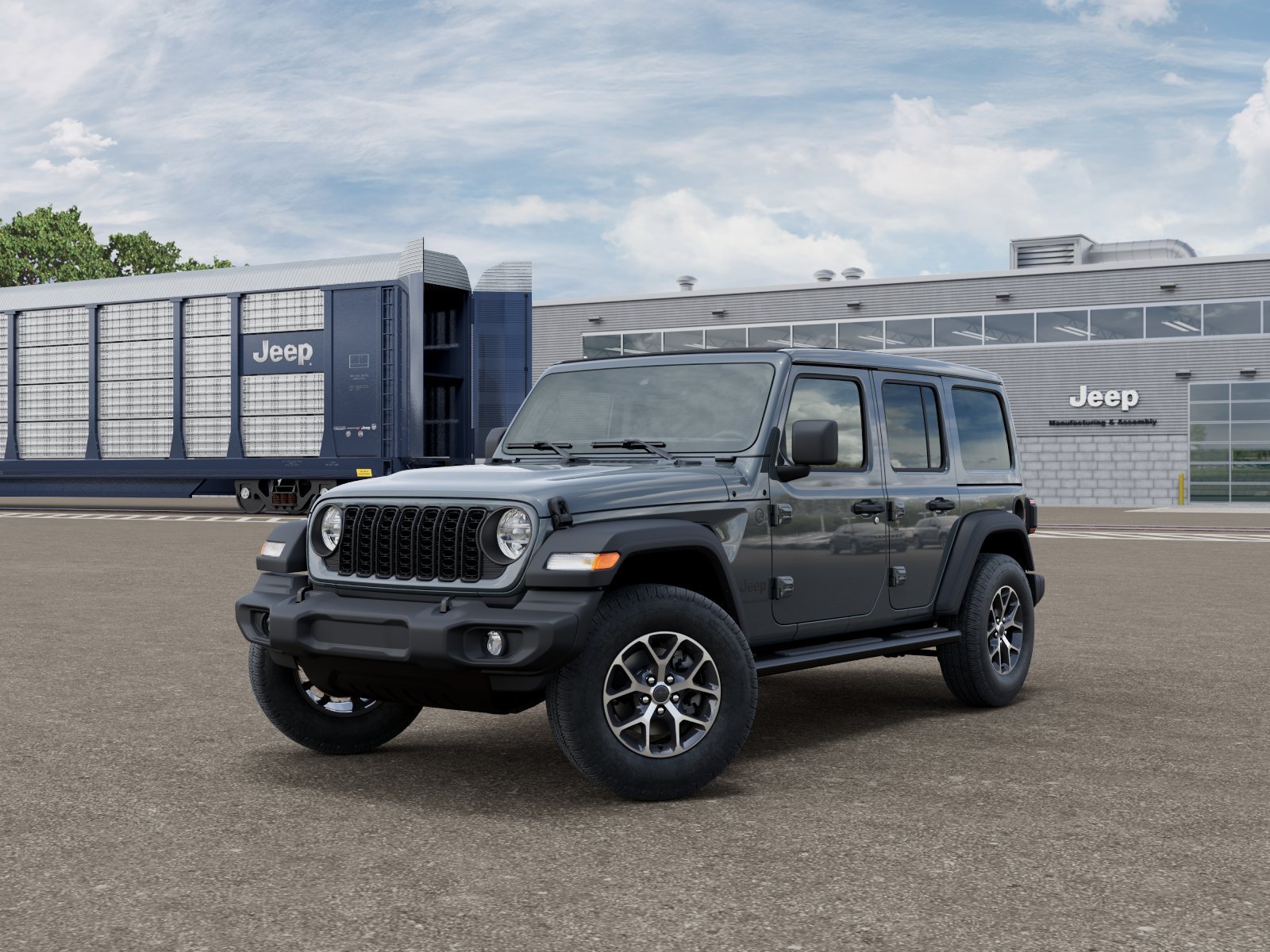 New 2026 Anvil Clear-Coat Exterior Paint Jeep Sport S image 1