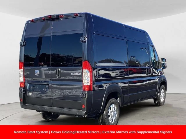 New 2026 Blue Metallic Ram PROMASTER 2500 SLT CARGO VAN HIGH ROOF 136