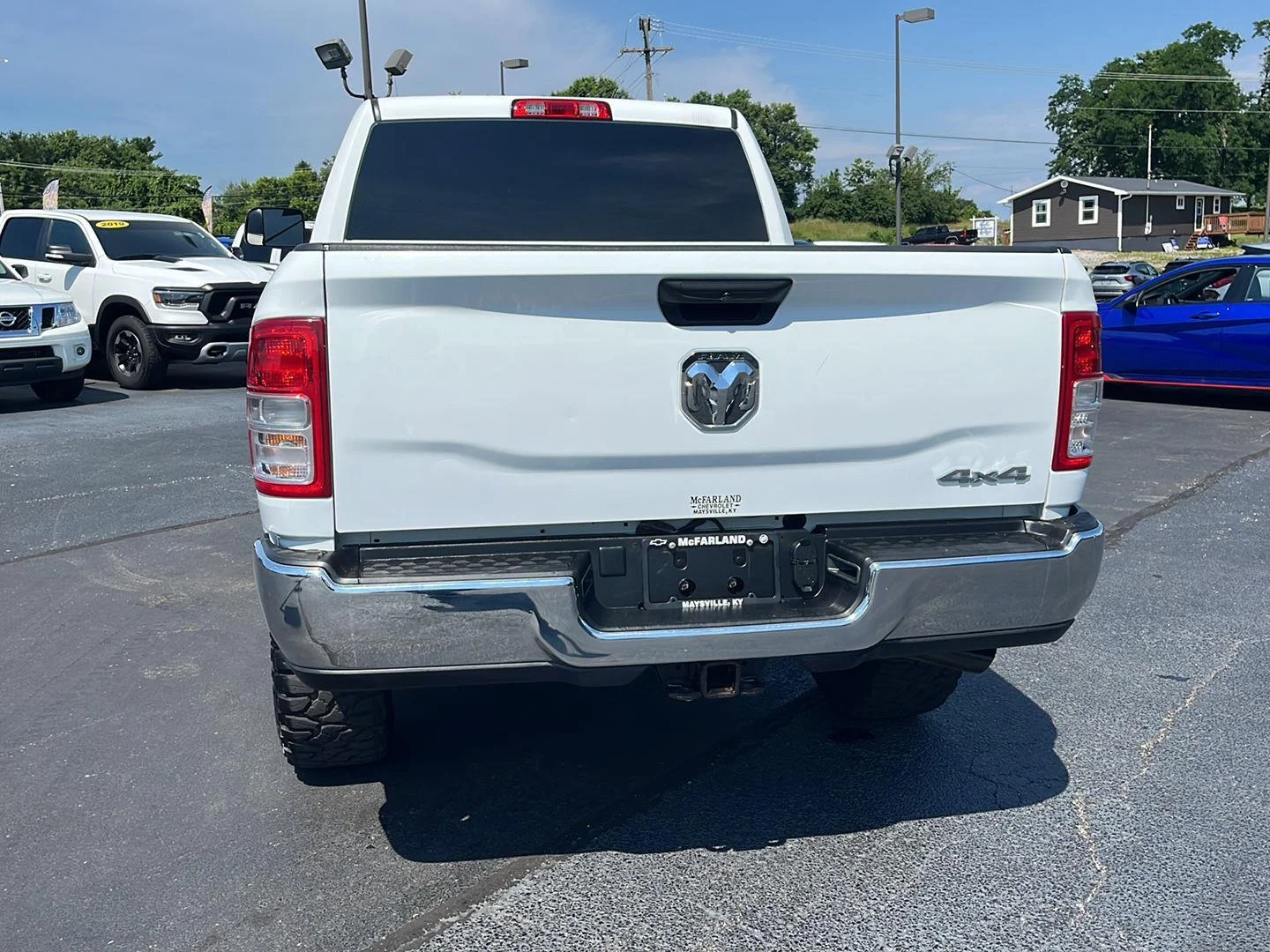 Used 2022 Bright White Clearcoat Ram Tradesman image 5