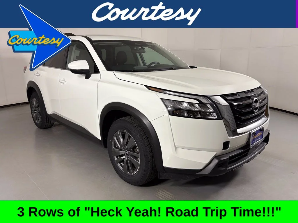 Used 2024 White Nissan SV image 1