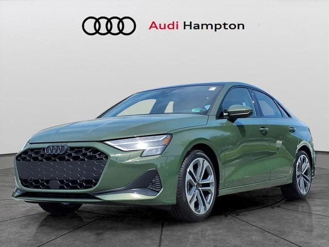 Audire ミントグリーンSサイズ New 2025 Audi A3 Premium Plus quattro Sedan in Hampton #AU55147