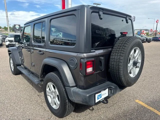 Used 2021 Crystal Metallic Jeep Unlimited Sport S image 5