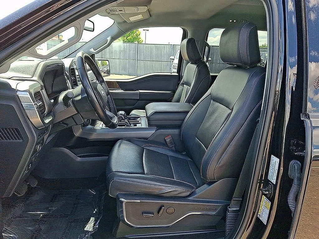Certified Used 2022 Black Metallic Ford Lariat image 16