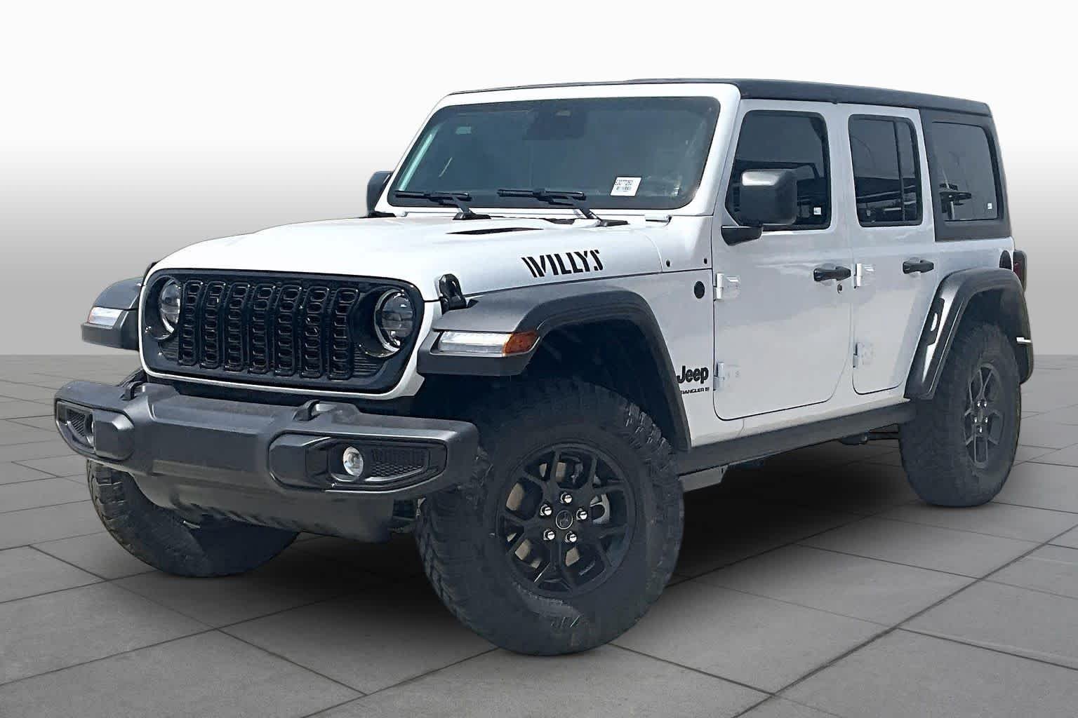 New 2026 Bright White Clear-Coat Exterior Paint Jeep Willys image 2