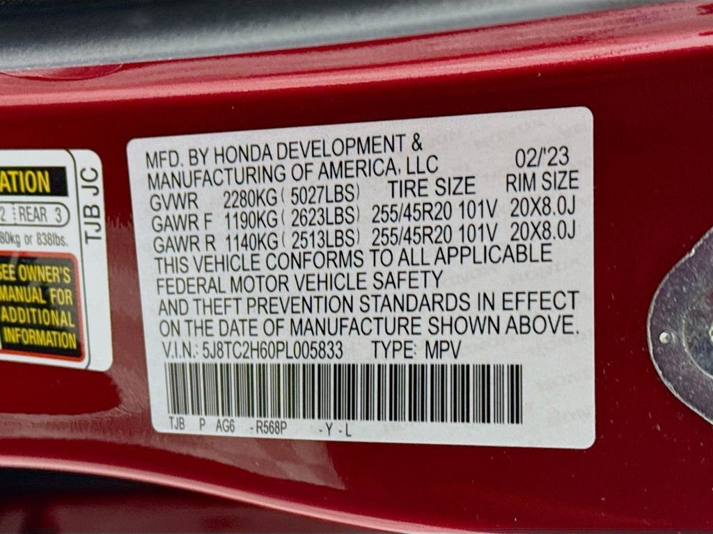 Used 2023 Red Acura A-Spec Package image 27