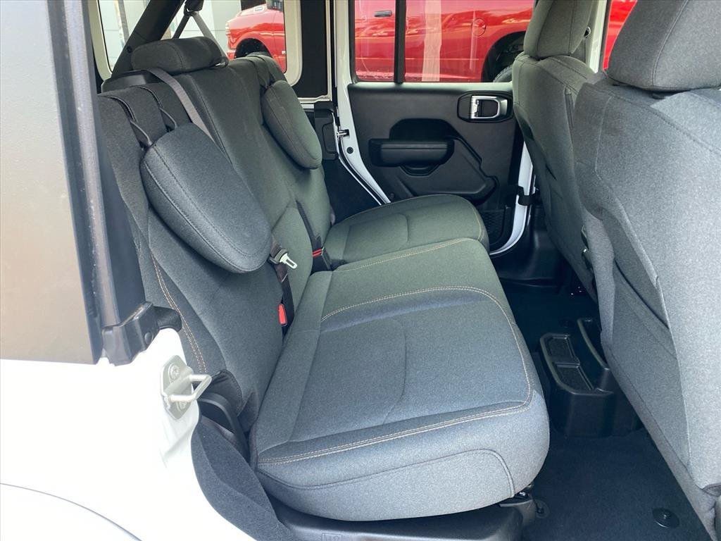 Used 2024 Bright White Clearcoat Jeep Sport S image 25