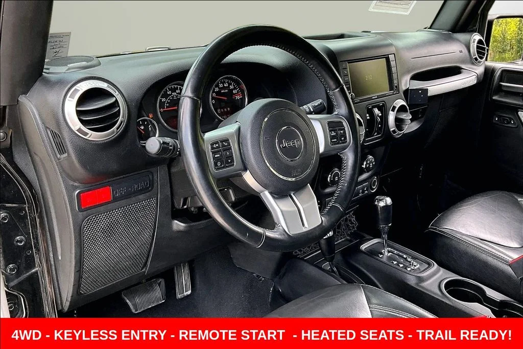 Used 2017 Black Jeep Unlimited Rubicon image 16
