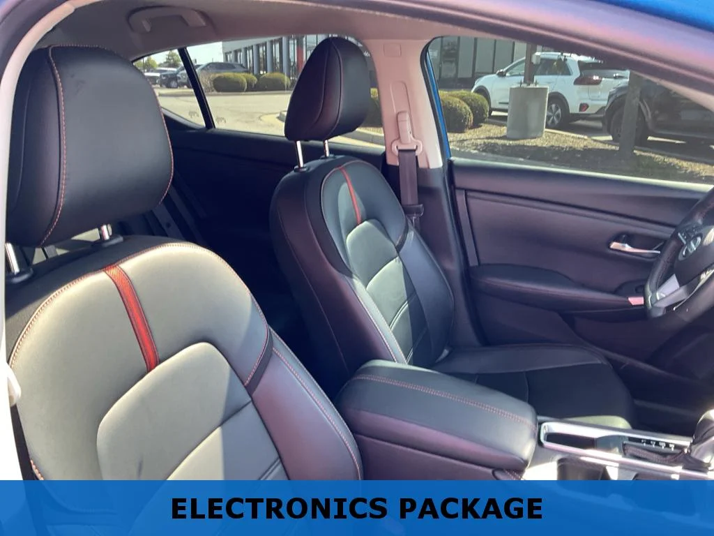 Used 2023 Electric Blue Metallic/Super Black Nissan SR image 13