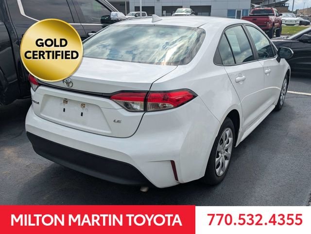 Used 2024 White Toyota LE image 5