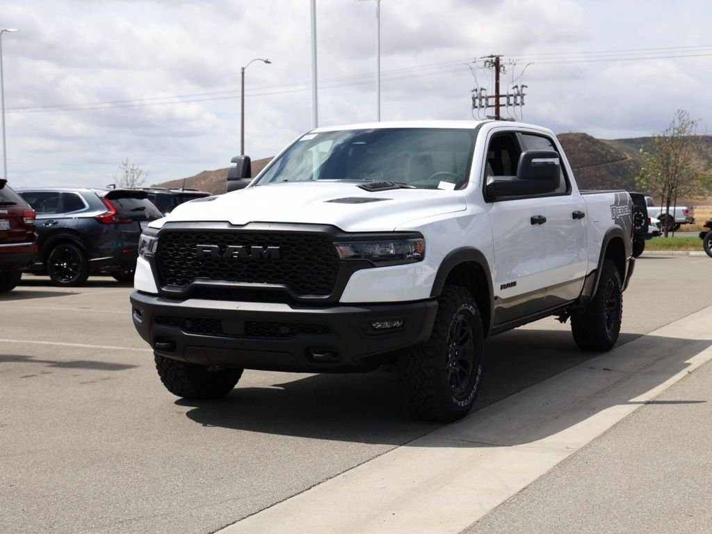 New 2026 Bright White Clear-Coat Exterior Paint RAM Rebel image 7