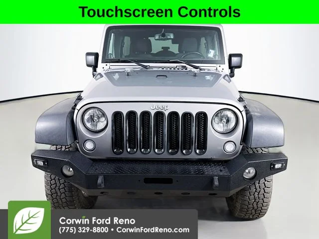 Used 2014 Billet Clearcoat Metallic Jeep Unlimited Sport image 2
