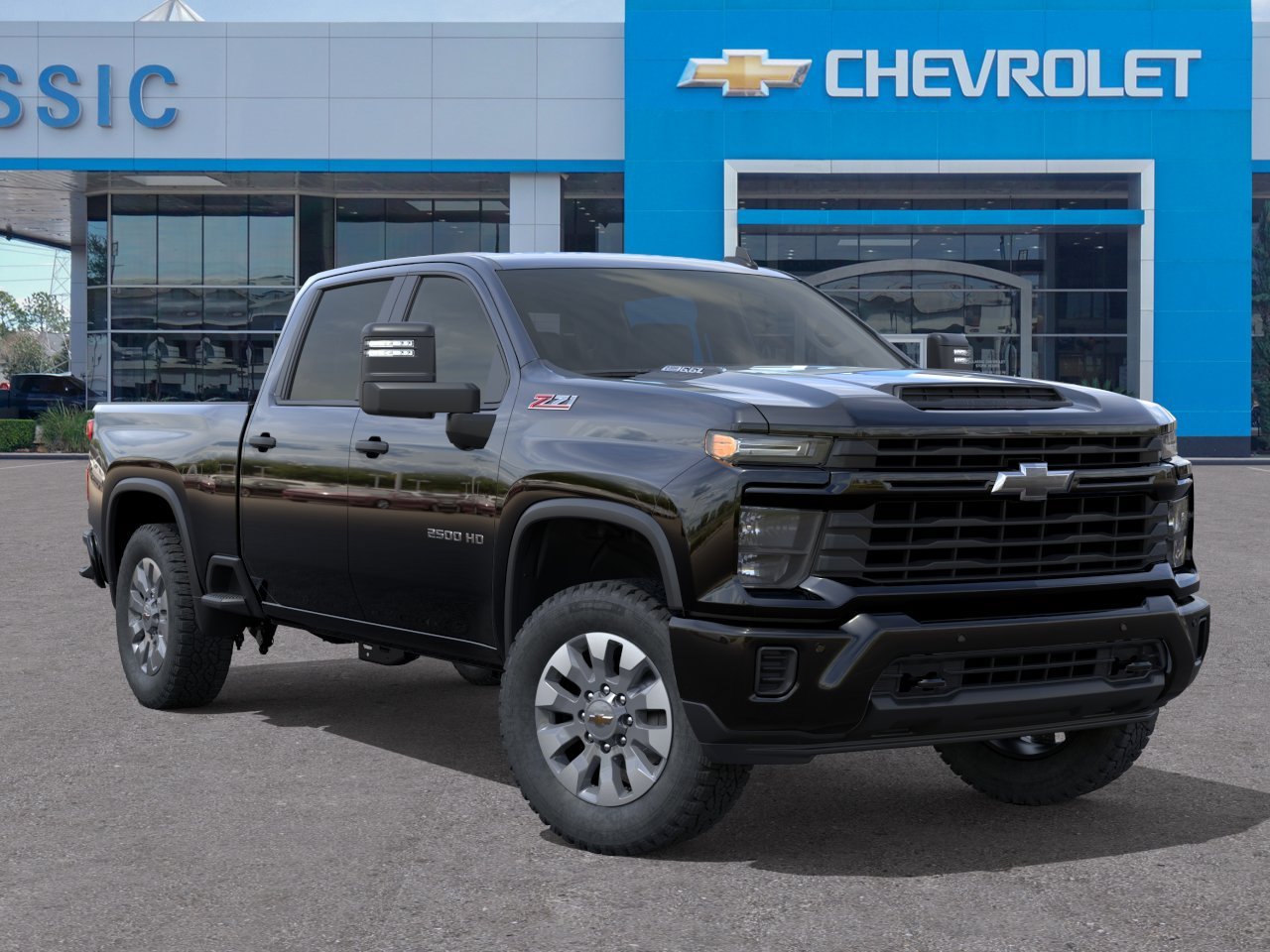 2026 Chevrolet Silverado 2500 HD Custom Black at Mac Haik Chevrolet
