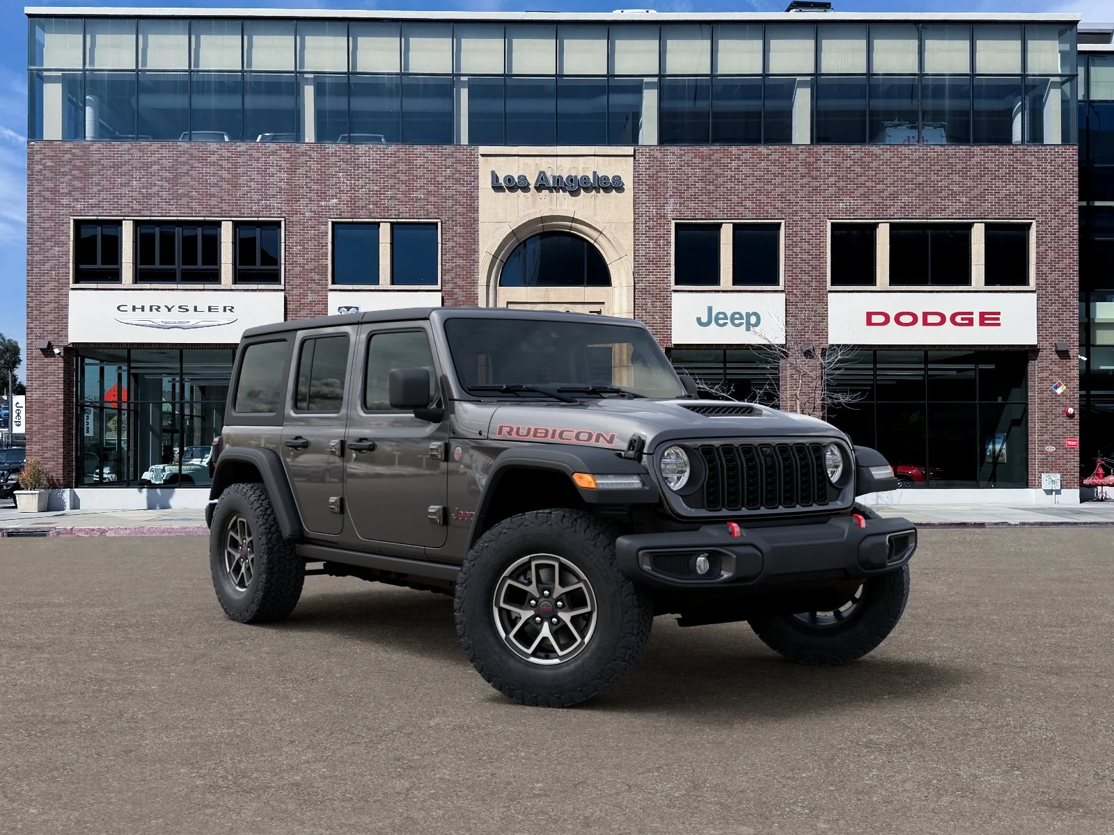 New 2027 Granite Crystal Metallic Clear-Coat Paint Jeep Rubicon image 31