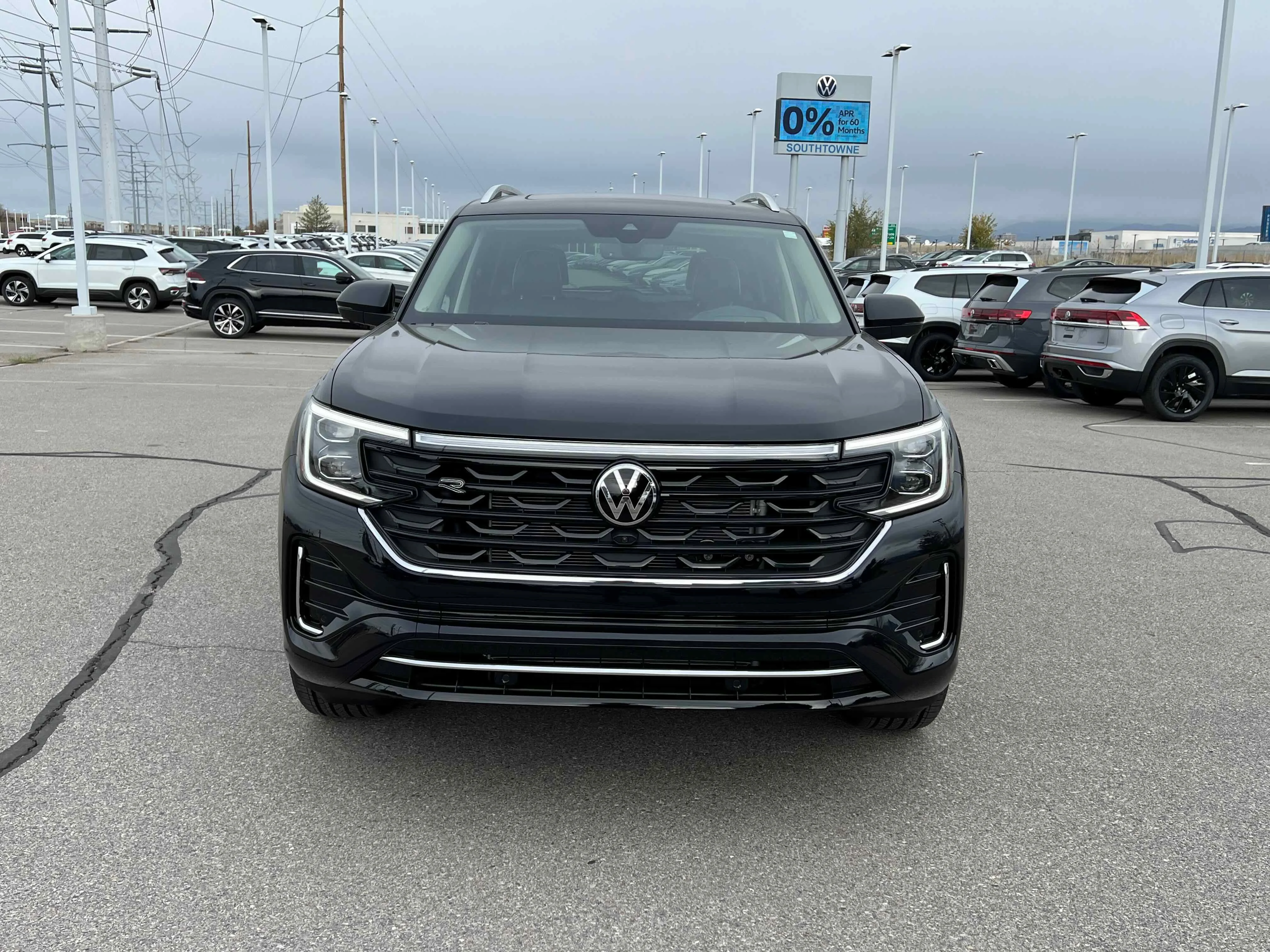 New 2026 Deep Black Volkswagen 2.0T SEL Premium R-Line image 6