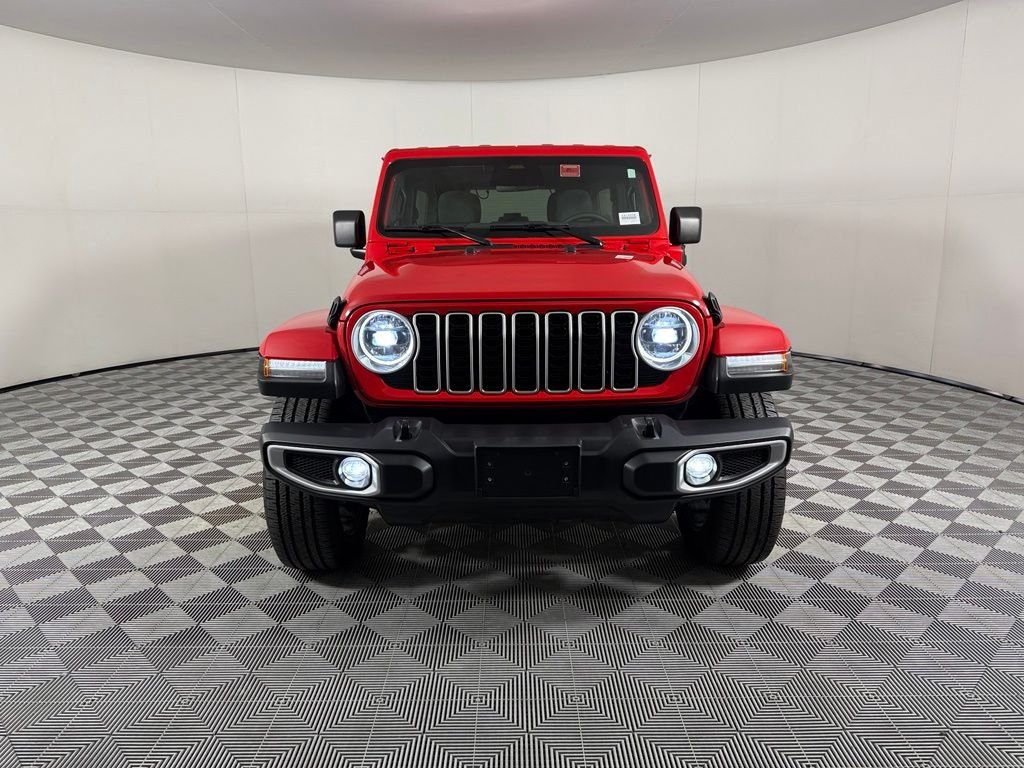 Certified Used 2025 Red Jeep Sahara 4xe image 4