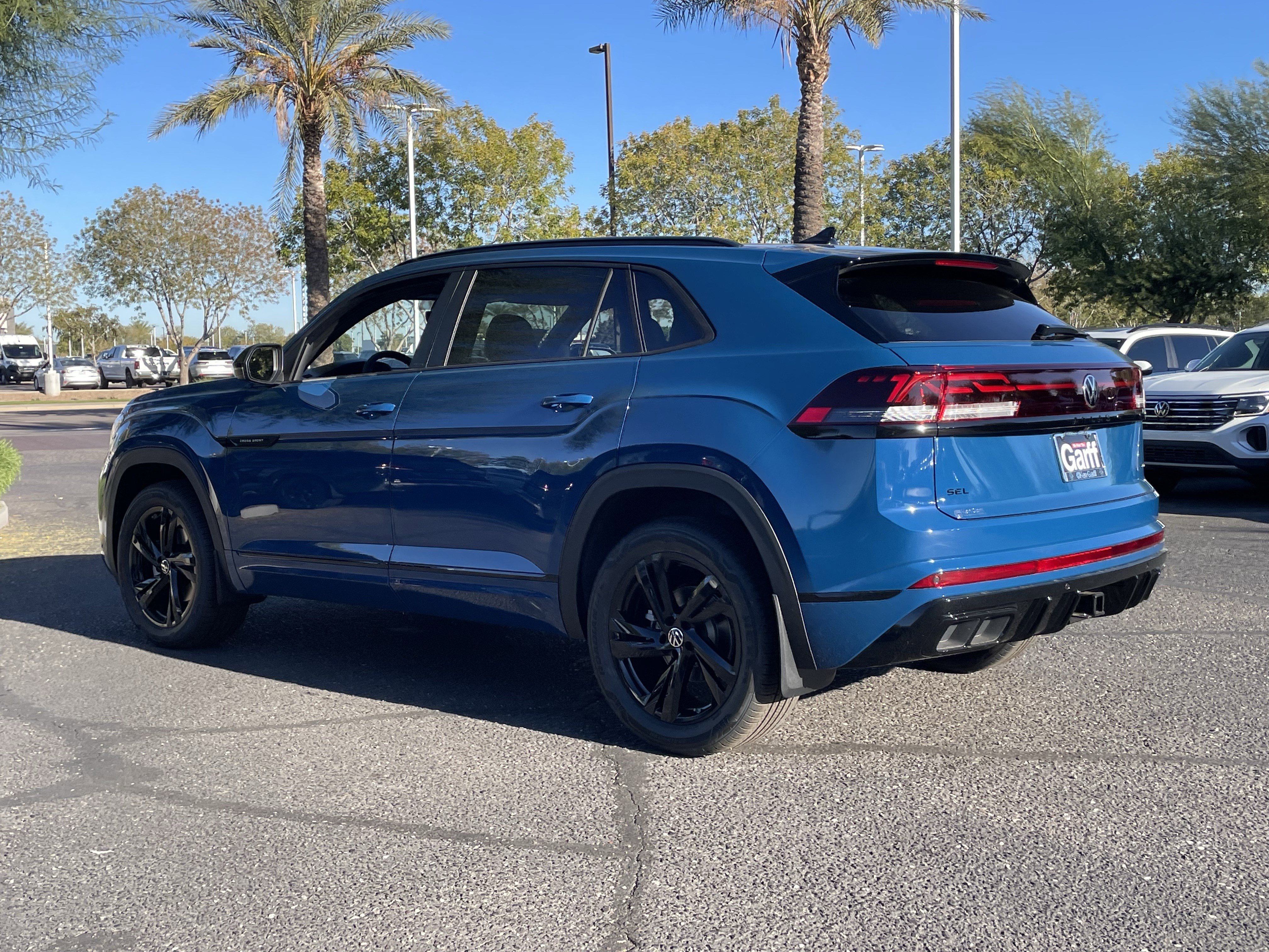 New 2026 Mountain Lake Blue Metallic Volkswagen 2.0T SEL R-Line Black image 2