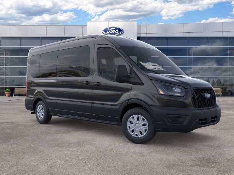 New 2025 Agate Black Metallic Ford Passenger Van XL image 32