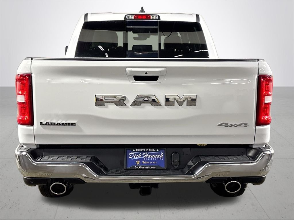 New 2026 Bright White Clear-Coat Exterior Paint RAM Laramie image 7