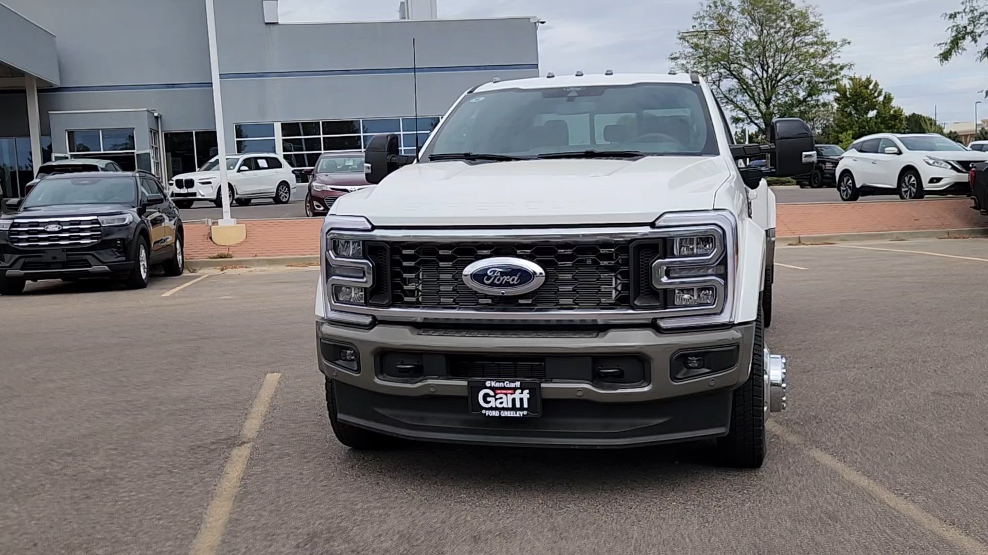 New 2026 Star White Metallic Tri-Coat Ford King Ranch image 4