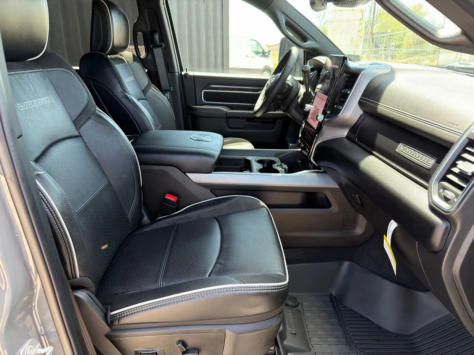 New 2026 Ceramic Gray Clear-Coat Exterior Paint RAM Laramie image 36