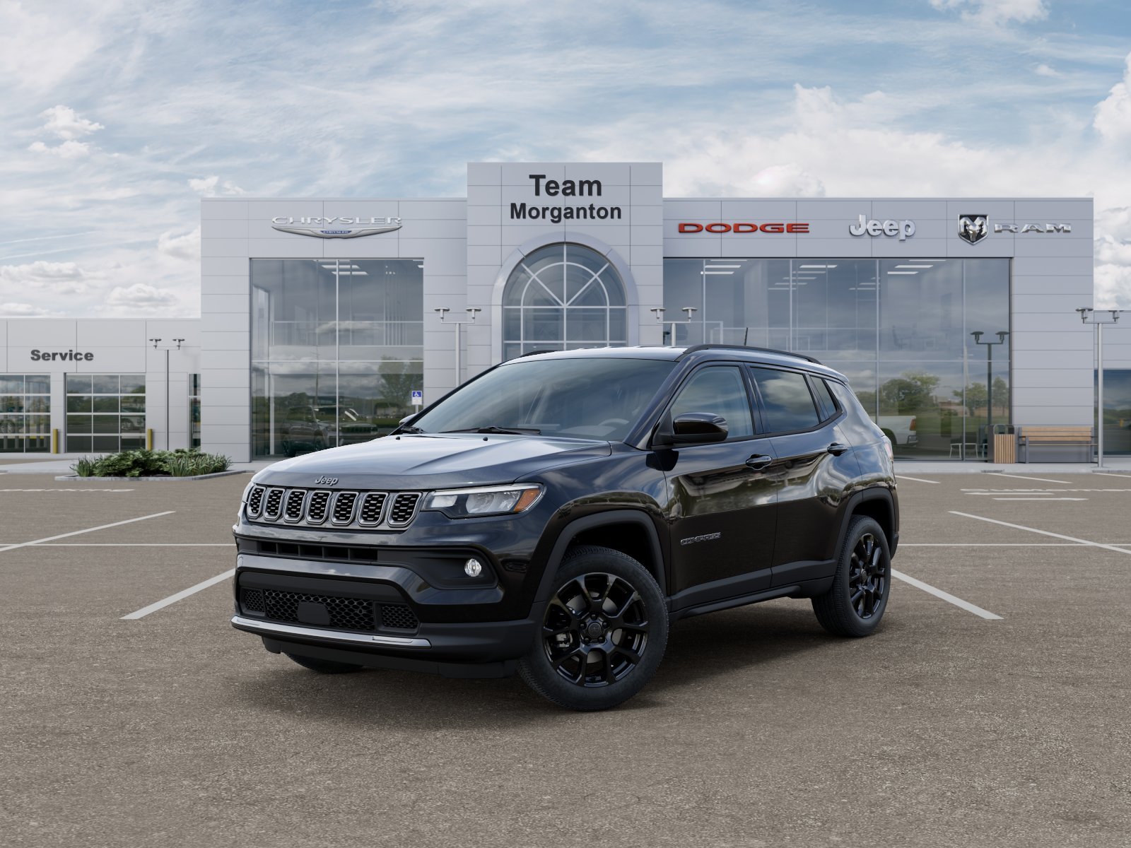 New 2026 Diamond Black Crystal Pearlcoat Jeep Latitude image 28