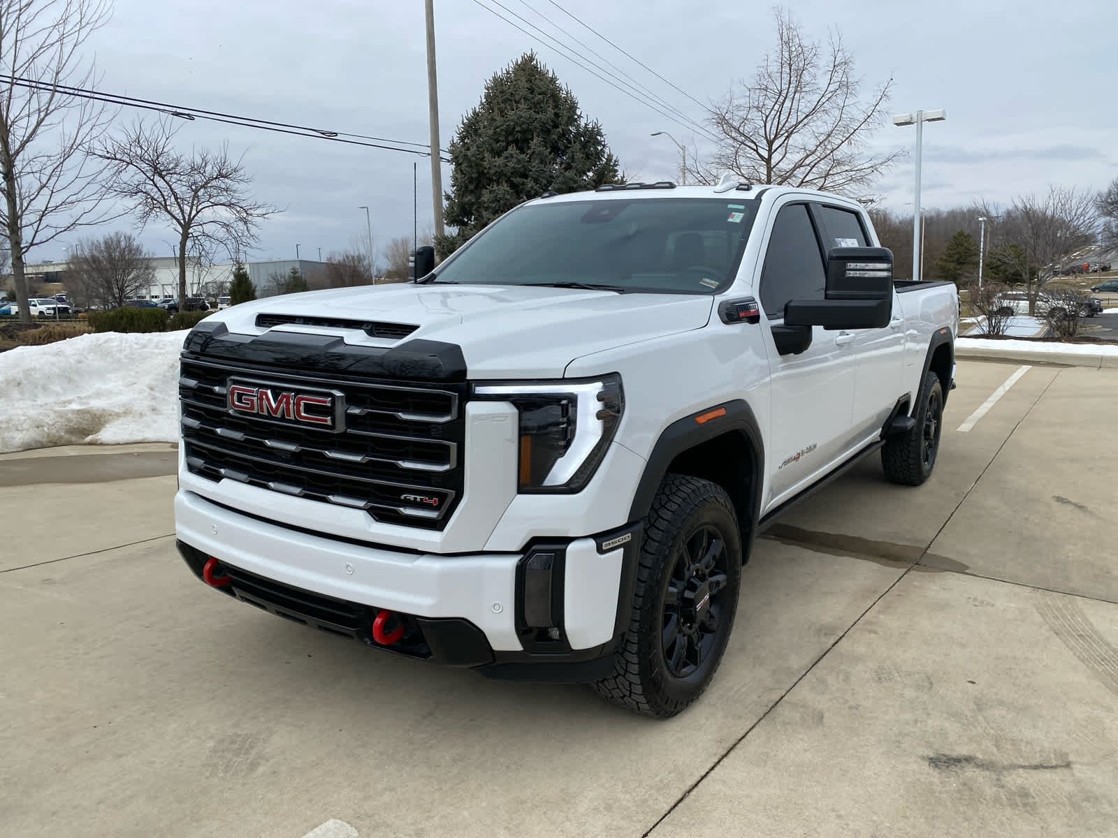 Used 2024 GMC Sierra 3500HD AT4 with VIN 1GT49VEY4RF422172 for sale in Kansas City
