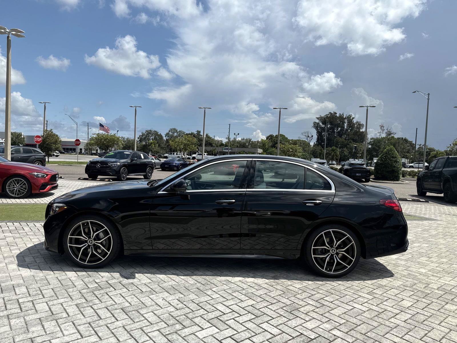 New 2026 Black Mercedes-Benz C 300 Sedan image 3